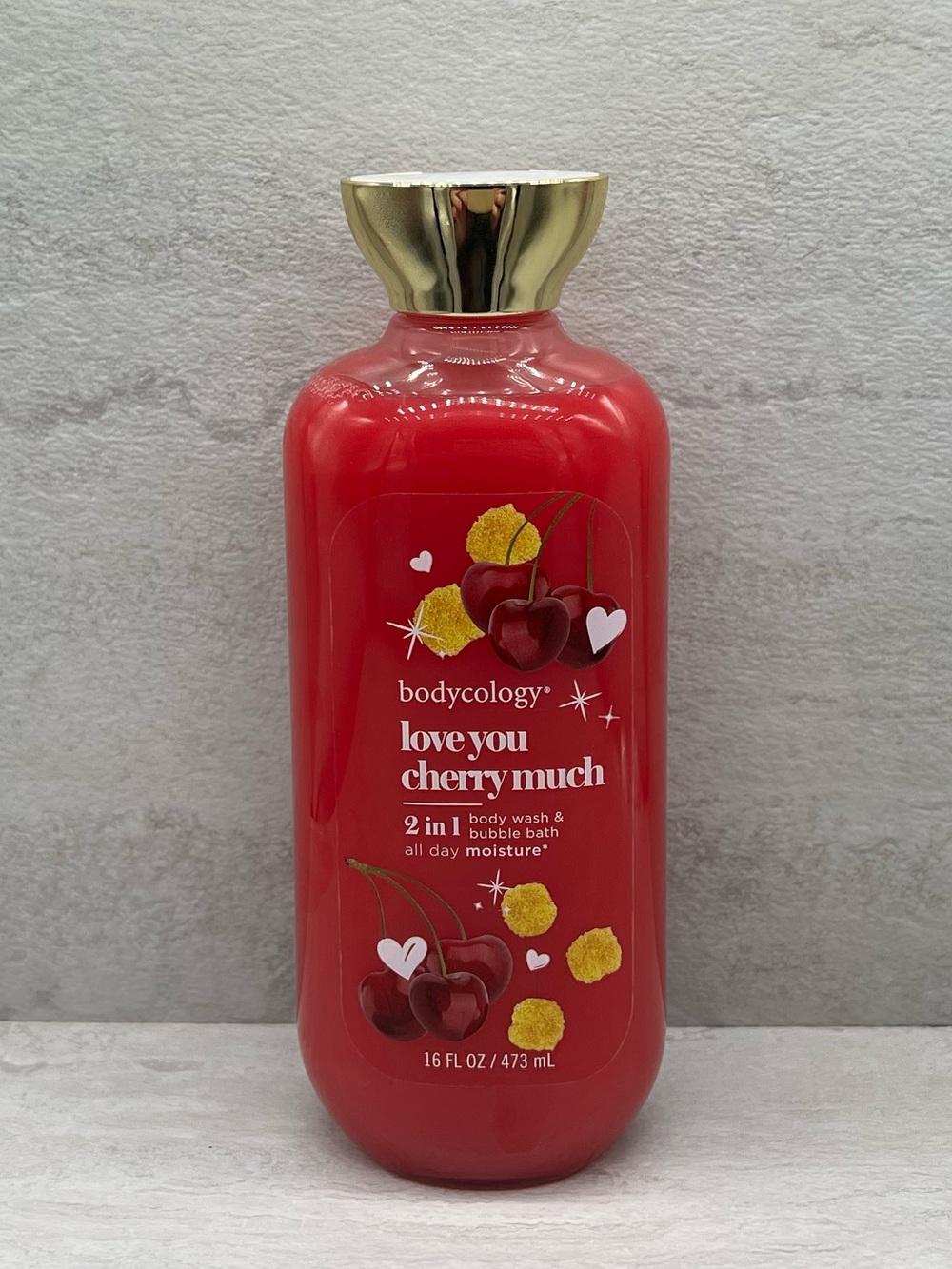 🎊 $7 Bodycology Love You Cherry Much 2-in-1 Body Wash & Bubble Bath